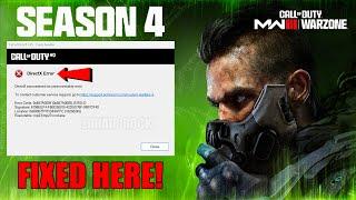 Call of Duty Modern Warfare 3 Season 4 How To Fix Directx encountered an unrecoverable error