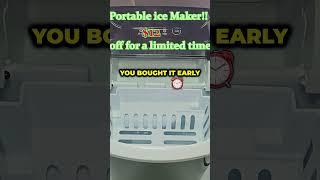 Portable ice maker on sale!#icemaker #portable #summer #drink