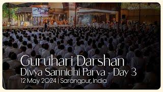 Guruhari Darshan, 12 May 2024, Sarangpur, India