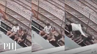 Warning: Teenagers Electrocuted After Contact with Subway's Third Rail—Don't Touch!