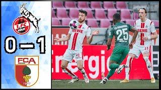 1. FC Köln 0 - 1 FC Augsburg | Highlights | Bundesliga