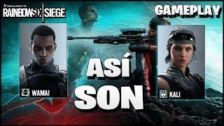 ASÍ SON WAMAI Y KALI | Shifting Tides | Caramelo Rainbow Six Siege Gameplay Español