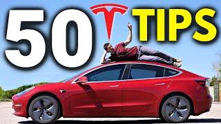 Top 50 Tesla Tips & Tricks for Model 3/Y