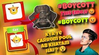 Carrom Pool New Upcoming Carrom Pass Emoji boycott  | Emoji Boycott | Gaming Nazim | #boycott