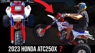 2023 HONDA CRF250R TRIKE - 1987 ATC200X Tribute Three Wheeler