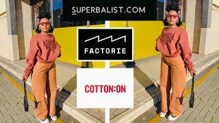 HUGE Try on HAUL | Superbalist, Factorie | Cotton on | Try on haul | South African YouTuber | 2022