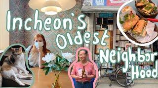 Life in Korea VLOG  Incheon's Oldest Neighborhood | cafes, k-drama locations, and history