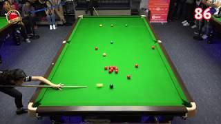 Hi-end Snooker Club : Nutcharut Wongharuthai (Mink) made 86 pts. VS Ronnie O' Sullivan