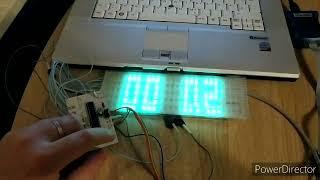 WS2812 RGB Clock (Prototype) Часы на WS2812 RGB светодиодной ленте (прототип)