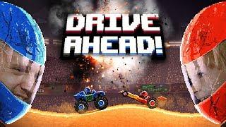 ЧЕЛЛЕНДЖ Drive Ahead Мама против Анютки Битва машинок игровой мульт от МультиPlay