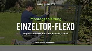 GAH - Aufbau Einzeltor FLEXO