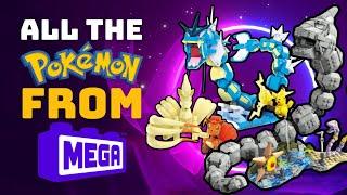 Every Unique Pokémon From Mega Construx