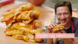 Origami Egg Sandwiches | Kenji's Cooking Show