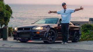 Buying The Lowest Mileage Midnight Purple R34 V-Spec GTR In The World