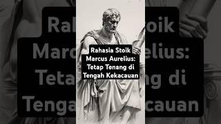 Belajar Stoik dari Marcus Aurelius: Kunci Hidup Tenang dan Bijaksana! #shorts