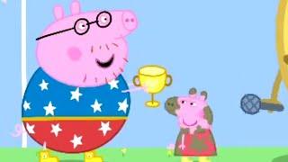 Daddy Pig is a Champion - Peppa Loves Daddy Pig and Daddy Pig Loves Peppa