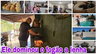 vlog/preparando lanches no fogão a lenha para o lanche do ensaio nosso domingo/