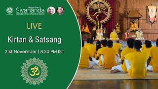 Live Kirtan & Satsang: Spiritual Harmony from Sivananda Ashram, Kerala