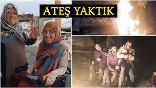 MİSAFİRİMİZ VAR⁉️ MUTLU OLDUK  OCAK BAŞINDA ATEŞ YAKTIK  KÖYDE HAYAT 