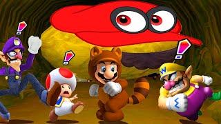 Mario Party 6 - Brigde Battle - Toad vs Mario vs Waluigi vs Wario
