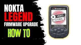 The Ultimate Guide to Updating Nokta Legend Firmware