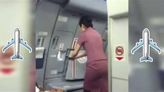 In-flight DOOR safety video!