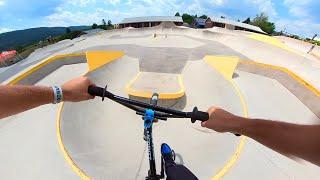 POV BMX Bike Riding Woodward