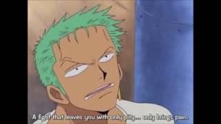 Zoro and Nami arguing