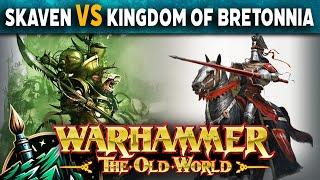 Skaven vs Kingdom of Bretonnia Warhammer The old World Battle Report