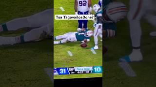 Tua Tagovailoa HEAD INJURY NFL DOLPHINS BILLS THURSDAY NIGHT FOOTBALL 9/12/24