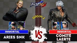 KOFXVARIES SNK (Sylvie/Geese/Isla) vs COMITÊ LAERTE (Isla/K'/Chizuru)Ranked Match - 08/24