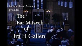 Ira Gallen Bar Mitzvah 9/12/63