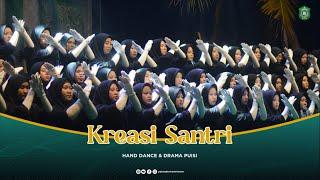 KREASI SANTRI HAND DANCE & DRAMA PUISI || SANTRI PUTRI