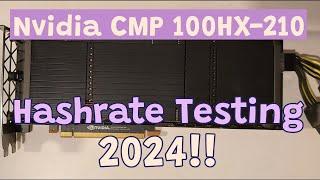 Mining With Nvidia CMP 100HX-210 GPU #crypto #mining #nvidia