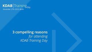3 Compelling Reasons for Attending KDAB Training Day