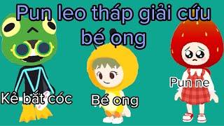 Pun Leo Tháp Vô Cực Giải Cứu Bé Ong bị kẻ xấu bắt cóc