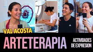 E26. ARTETERAPIA. Expresión, liberación y creatividad | Mandala Conciencia Podcast con Val Acosta