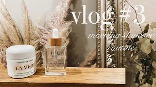 VLOG #3: Morning Skincare Routine-how to stay glowy with Lux Unfiltered's Bronzing Face Drops!