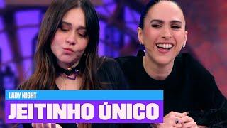 CLIMA QUENTE!  Alessandra Negrini responde perguntas SENSUALIZANDO | Lady Night | Multishow