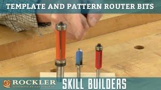 Router Bits for Cutting Templates and Patterns | Rockler Skill Builder