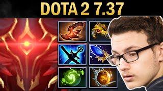 Shadow Fiend Dota 2 7.37 Miracle with Refresher and Aghs - TI14