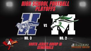 FOOTBALL PLAYOFFS 2024: HOLMDEL at MAINLAND