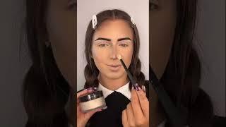 WEDNESDAY ADDAMS LATE NIGHT MAKEUP TUTORIAL