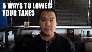 5 Ways to Reduce Taxes (legally) for Businesses