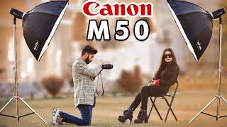 Canon m50 image Quality Test & Setting on Modeling Photoshoot, Pre Wedding Photoshoot in Day & Night