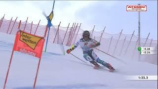 Solden AUT 2022 FIS Alpine ski men's GS   Zan Kranjec 2nd place