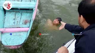 Rescue during swimming in Dal Lake Kashmir