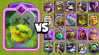 NUEVO CEMENTERIO de DUENDES vs TODAS LAS CARTAS | NUEVA CARTA | Clash Royale