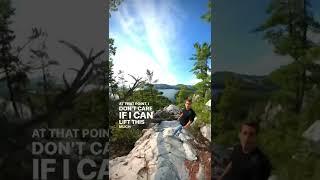 Fun climb with an amazing view at the top. #hiking #explore #360 #360video #gopro #climbing