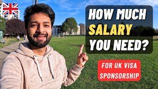 Salary Requirement for UK Skilled Worker Visa Explained 